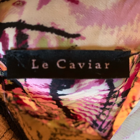 Le Caviar ๐ ๐ค ๐ค Ruffled Button Down Blouse - Picture 10 of 15